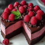 Schoko-Himbeer-Mousse-Kuchen