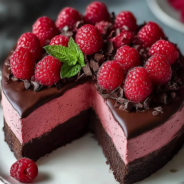 Schoko-Himbeer-Mousse-Kuchen