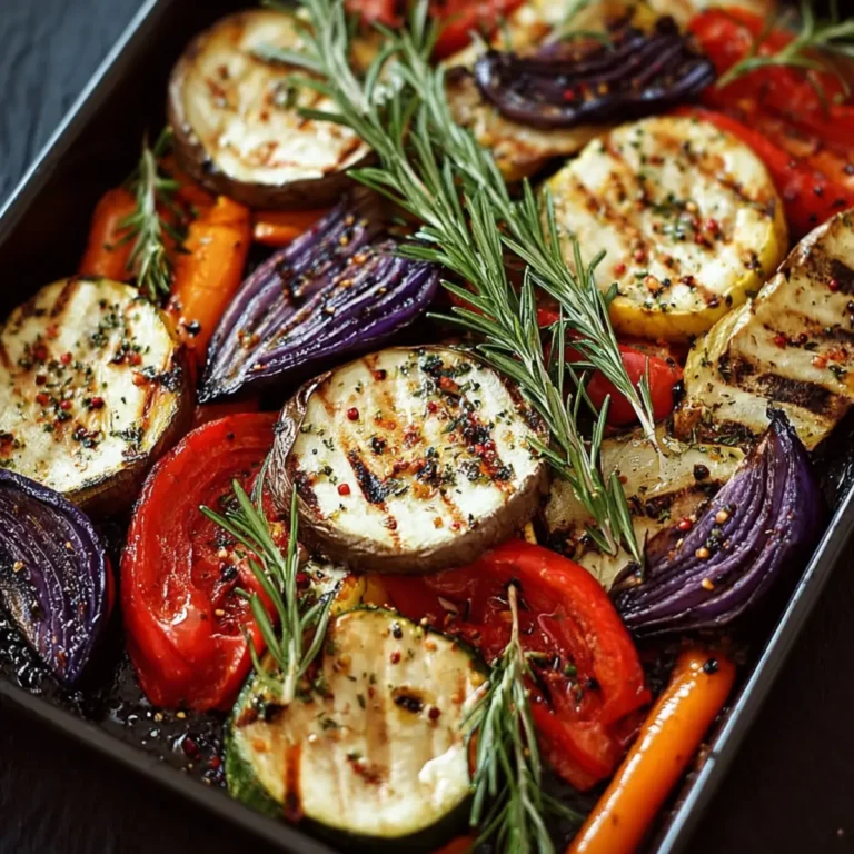 Backofen Gegrilltes Gemüse