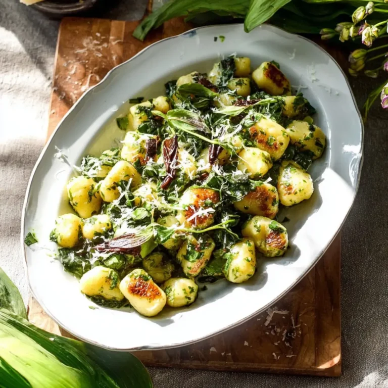 Bärlauch Gnocchi