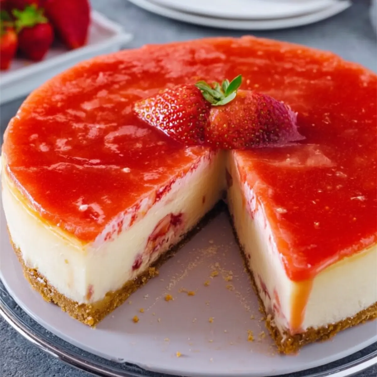 Erdbeer Cheesecake