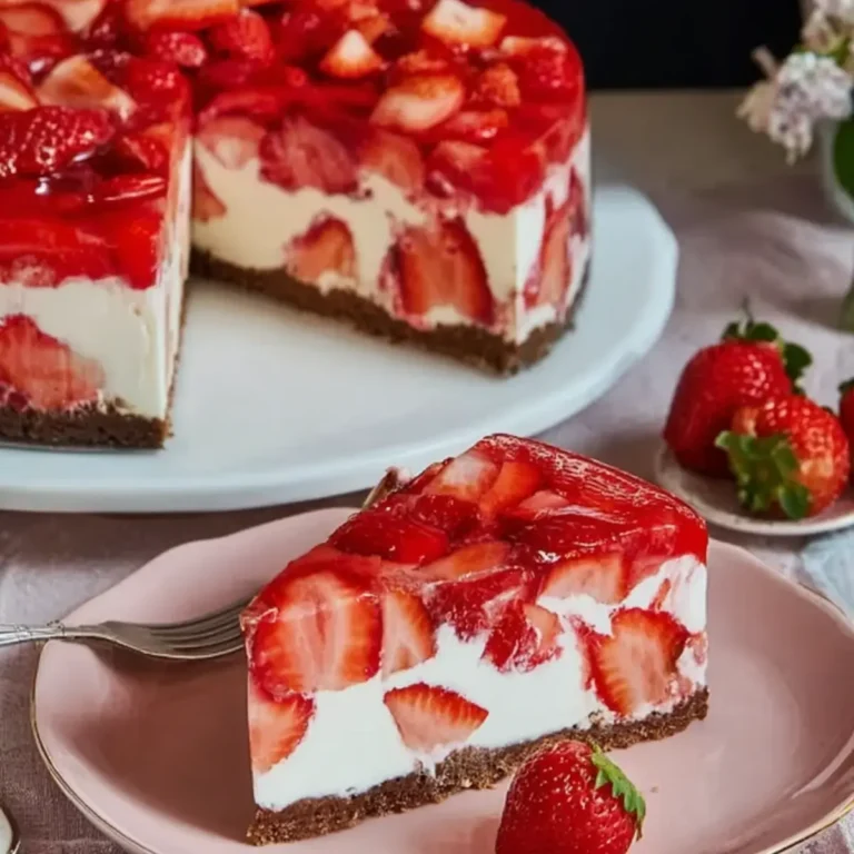 Erdbeerkuchen mit Mascarpone