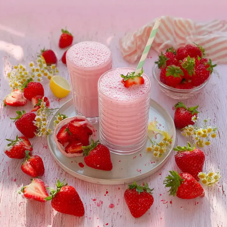 Erdbeermilch