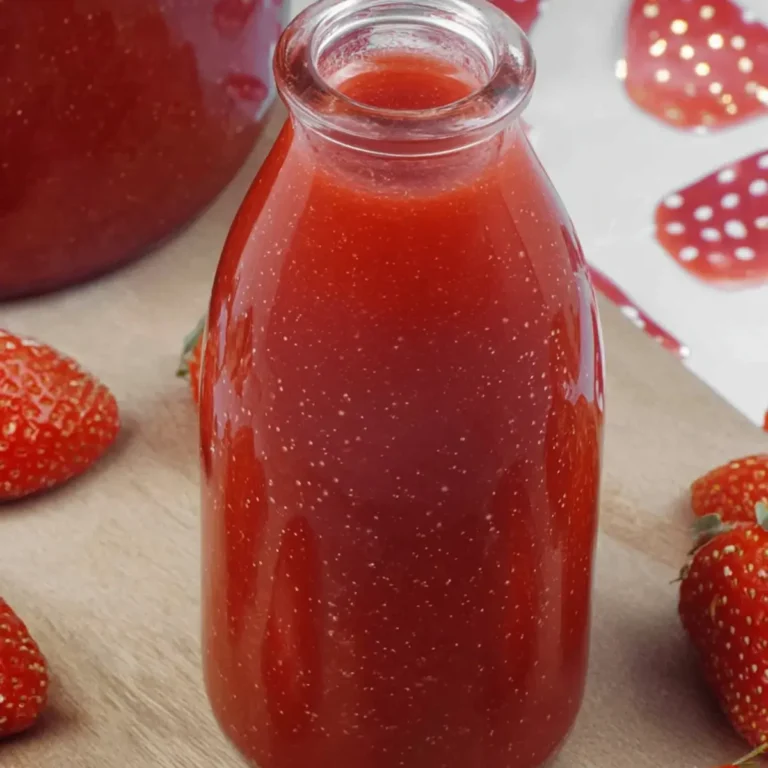 Erdbeersoße