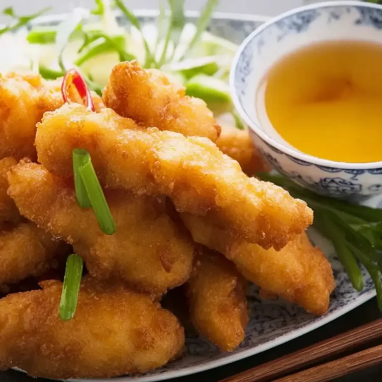 Frittierte Hähnchenbruststreifen