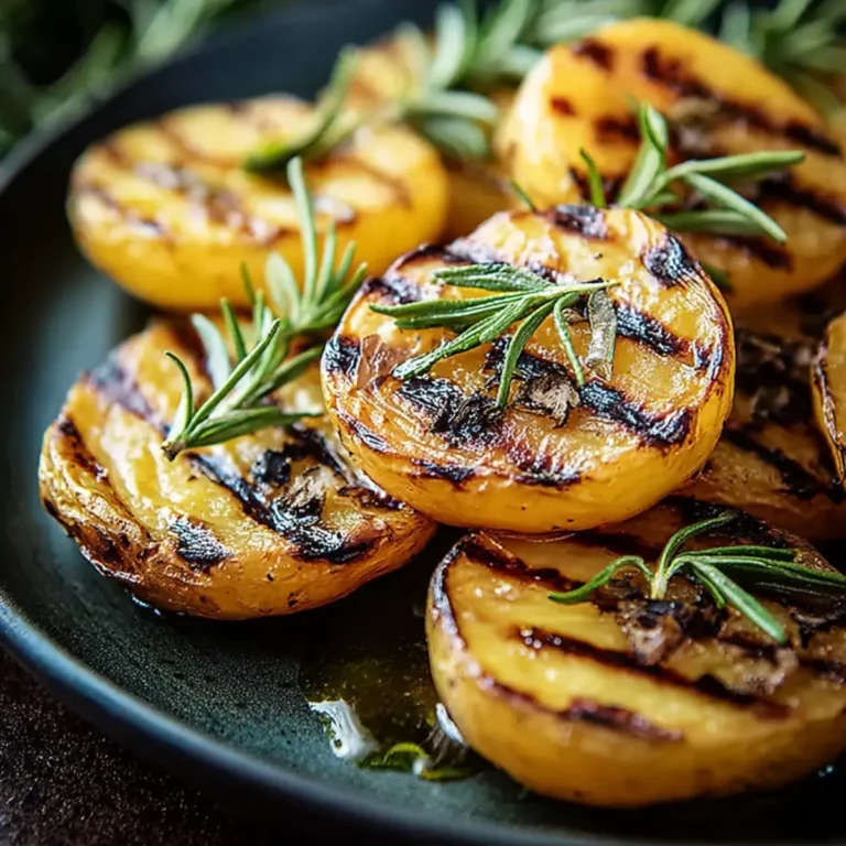 Gegrillte Kartoffeln mit Rosmarin und Olivenöl