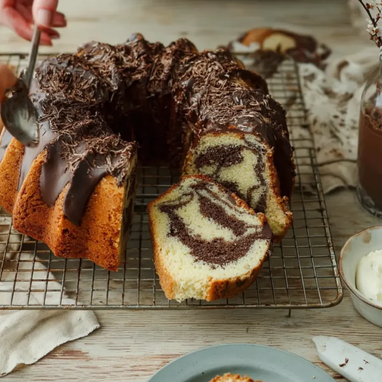 Klassischer Marmorkuchen