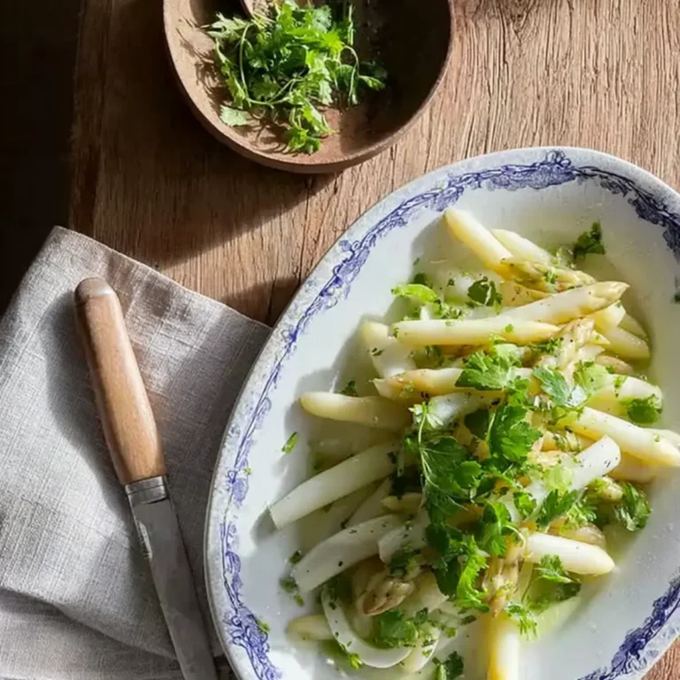 Klassischer Spargelsalat