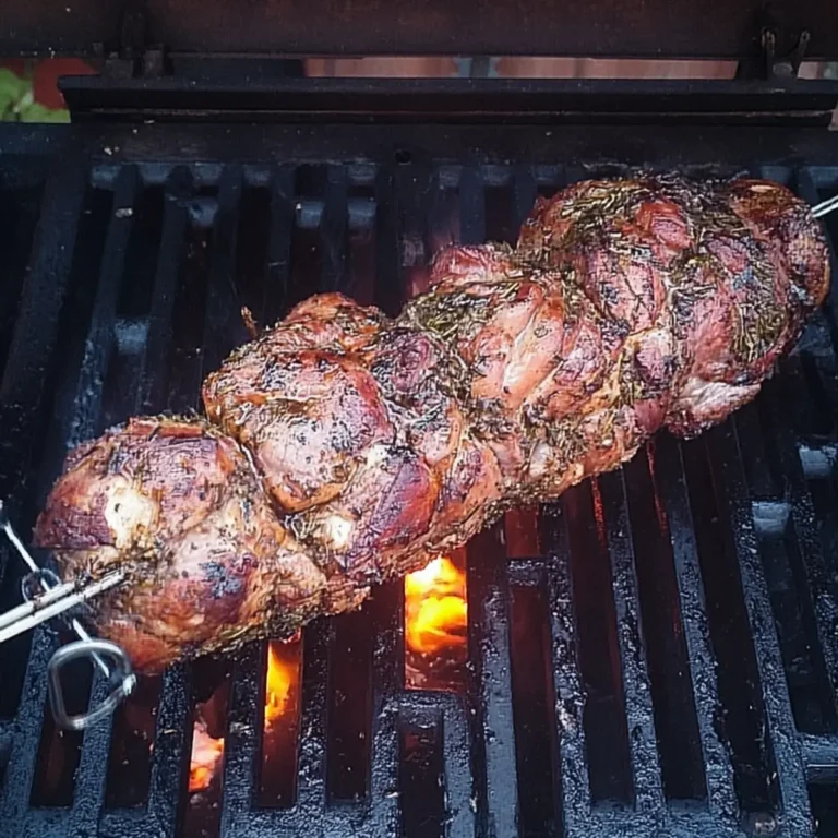 Mutzbraten vom Gasgrill