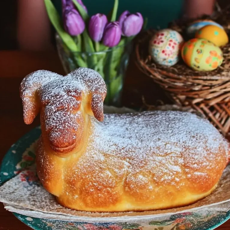 Osterlamm backen
