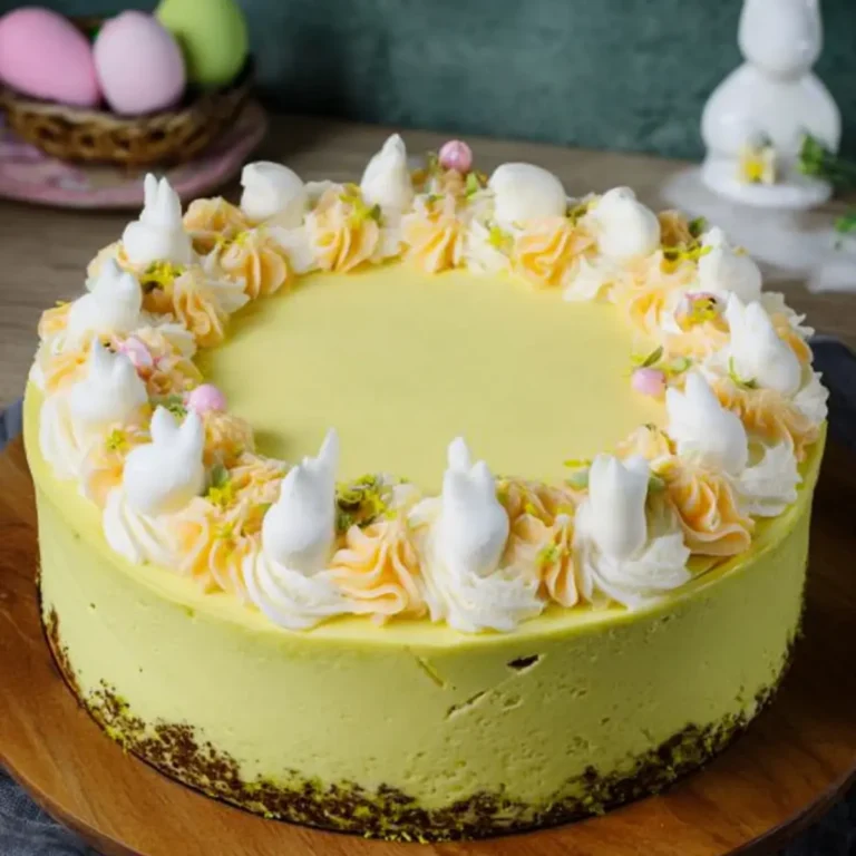 Ostertorte Pfirsich Melba