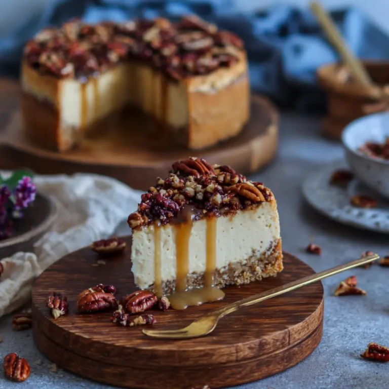 Pekannuss Käsekuchen (vegan)