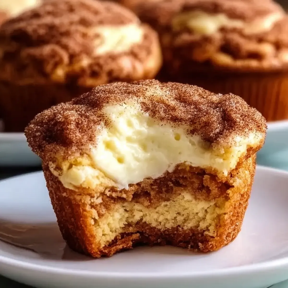 Zimt Cheesecake Muffins