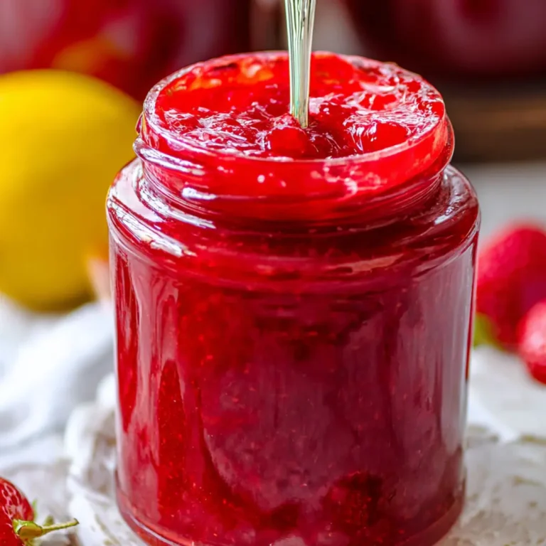 3 Zutaten Erdbeermarmelade ohne Pektin