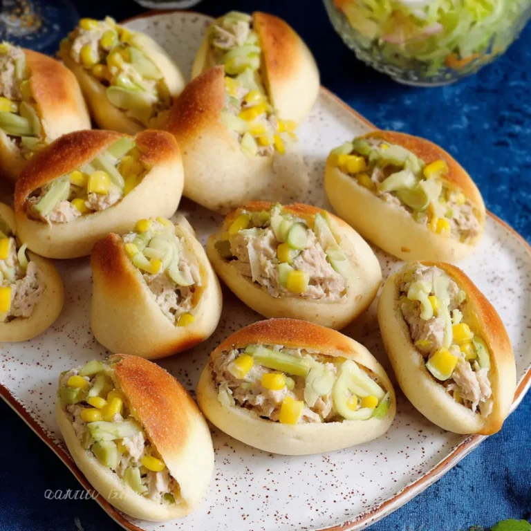 Batbouts mit Thunfischfüllung