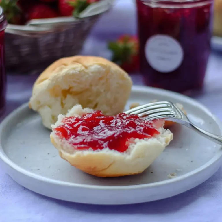 Beschwipste Erdbeermarmelade