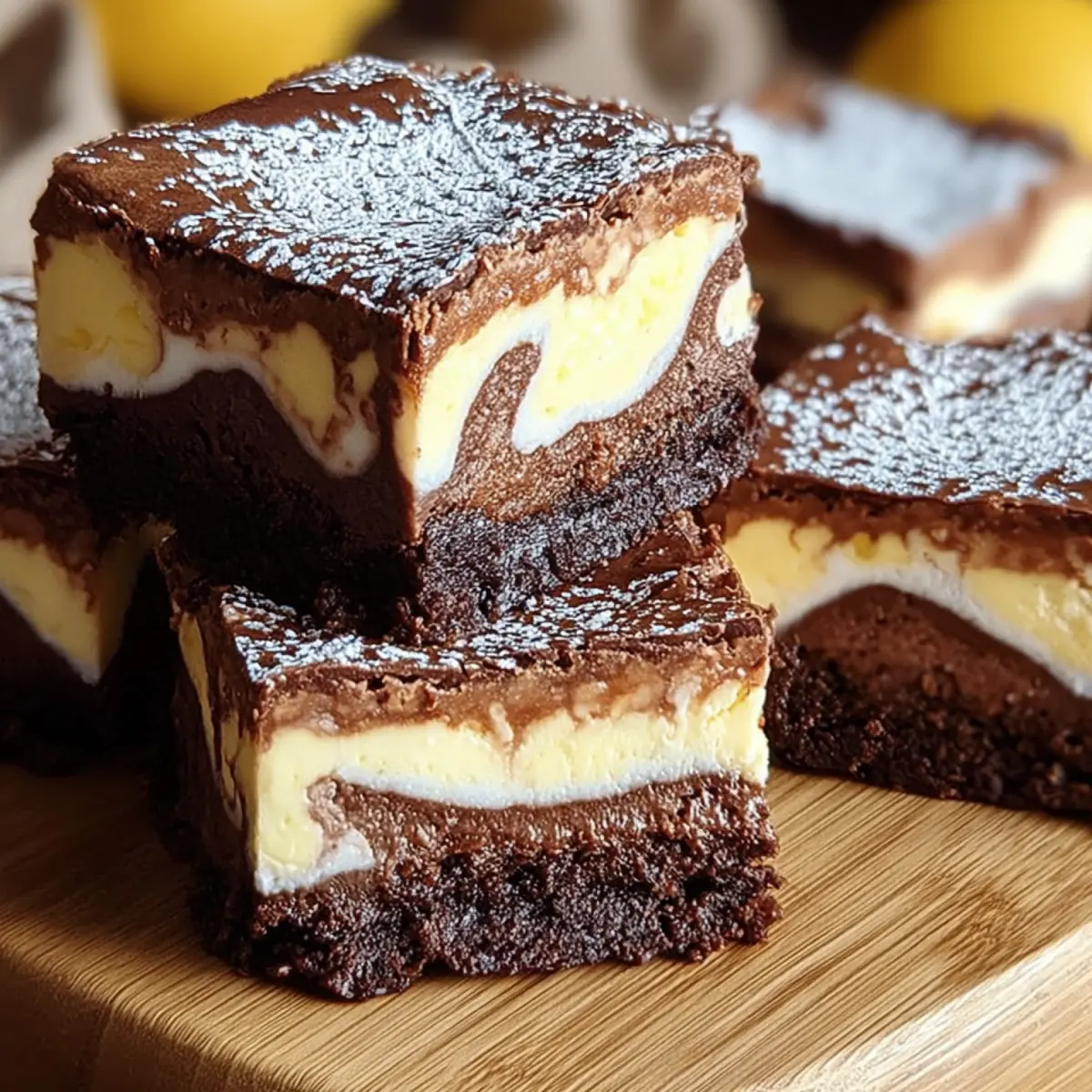 Cheesecake Brownies