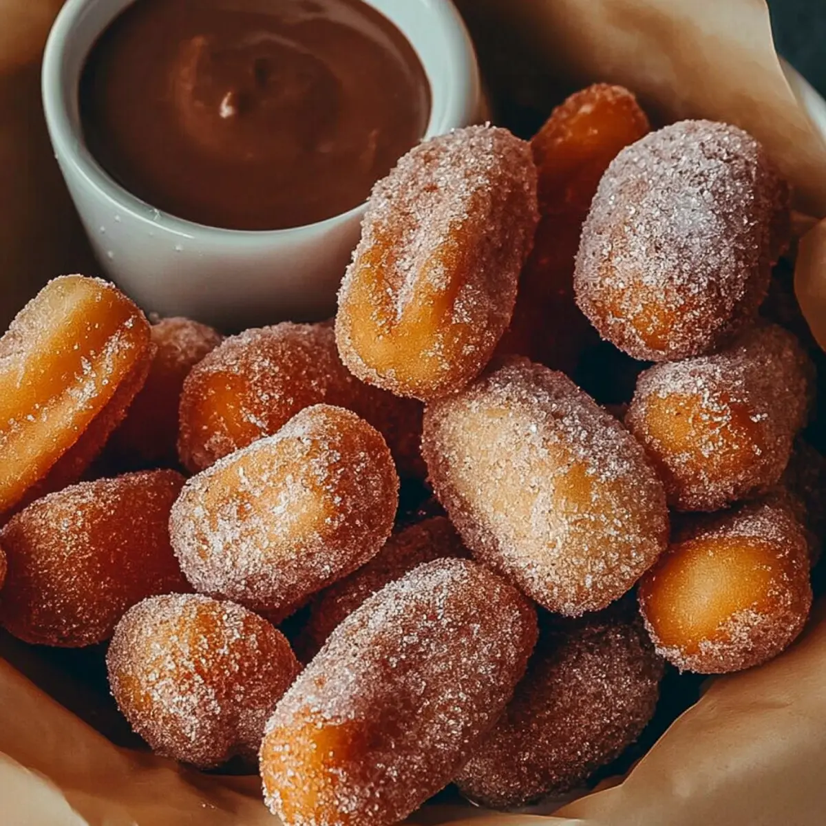 Churro Häppchen aus dem Airfryer
