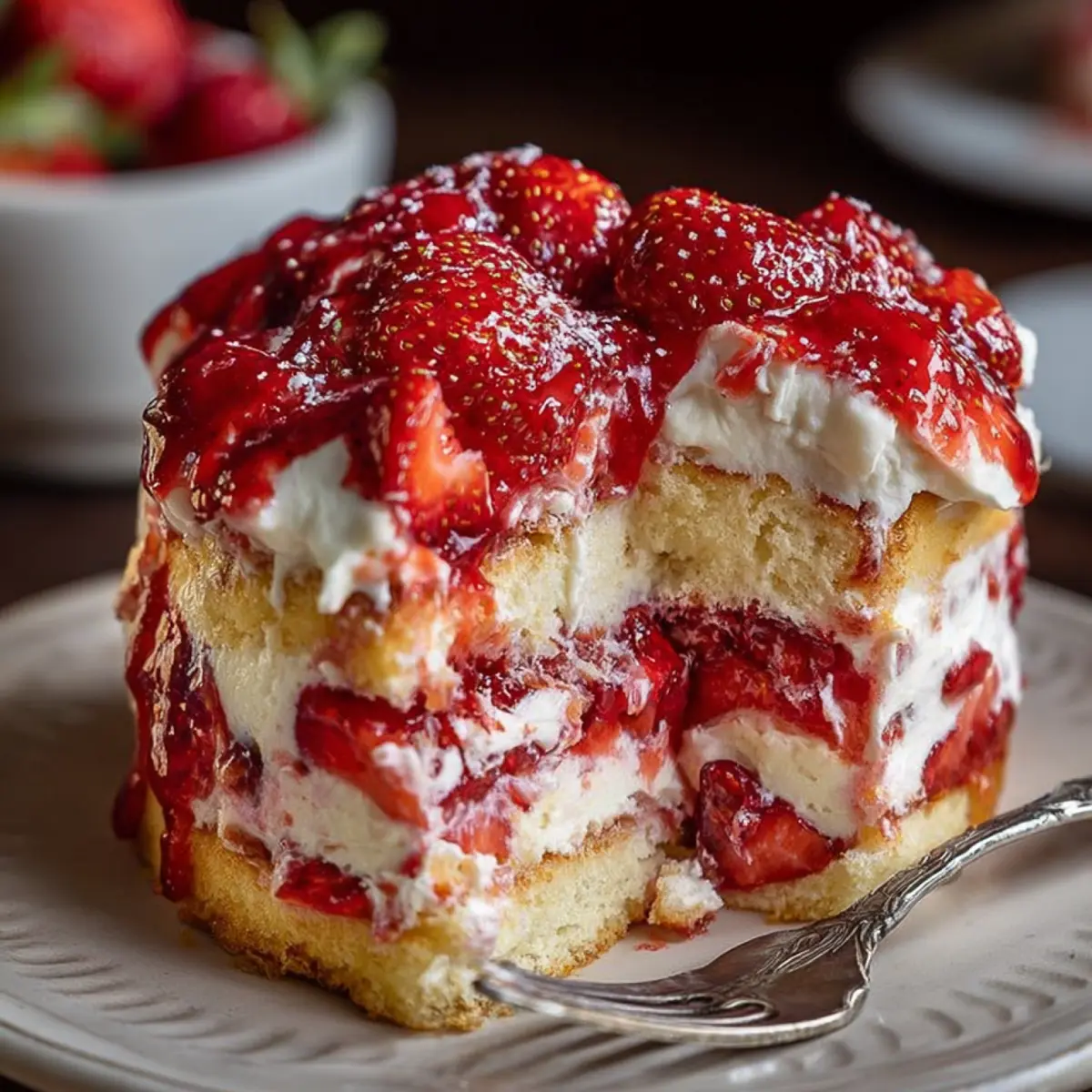 Erdbeerkuchen ohne Backen