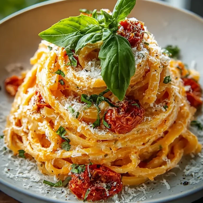 Geröstete Tomaten und Knoblauch Ricotta Pasta
