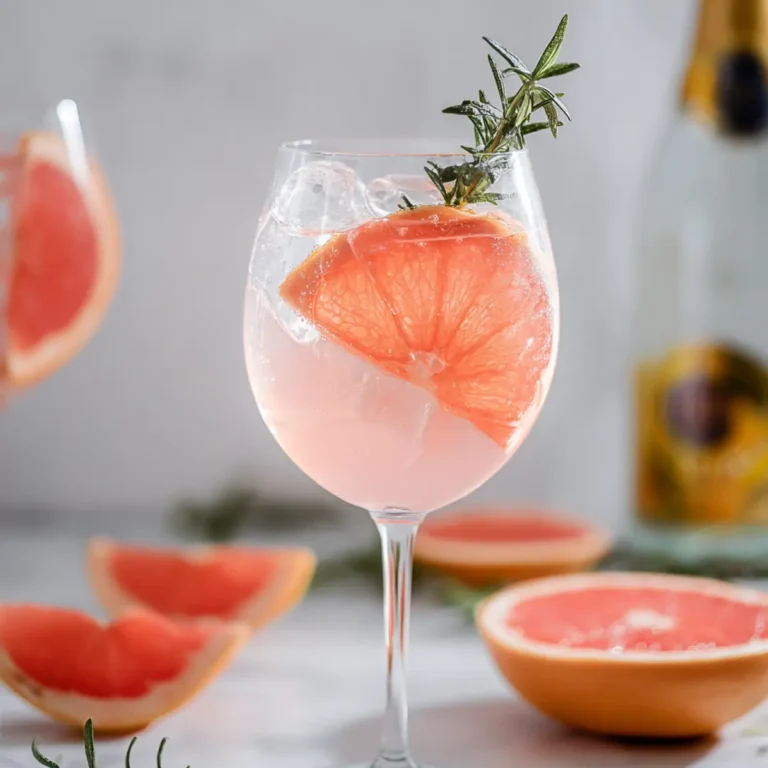 Grapefruit Prosecco Gin Spritz