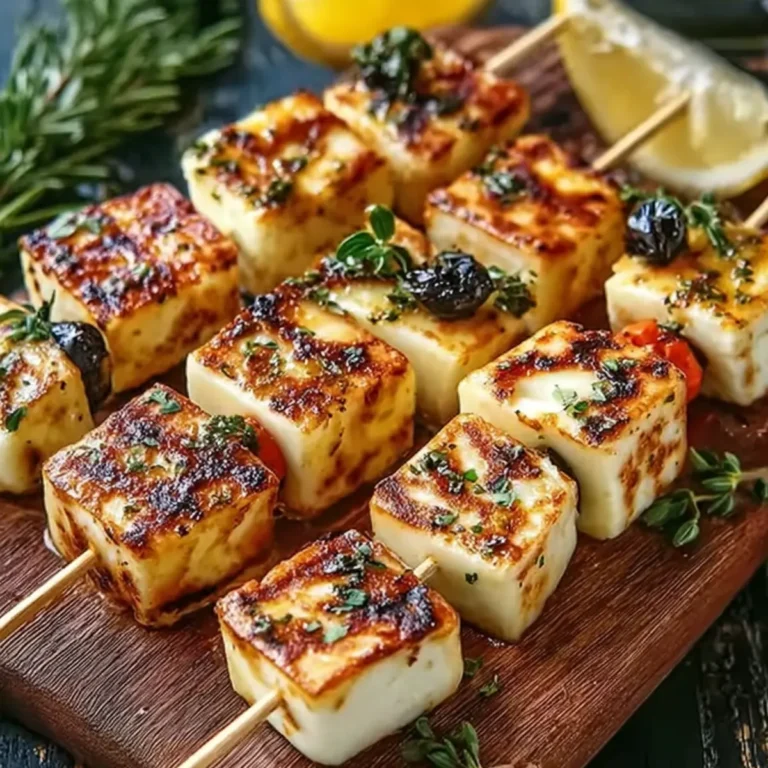 Halloumi Spieße