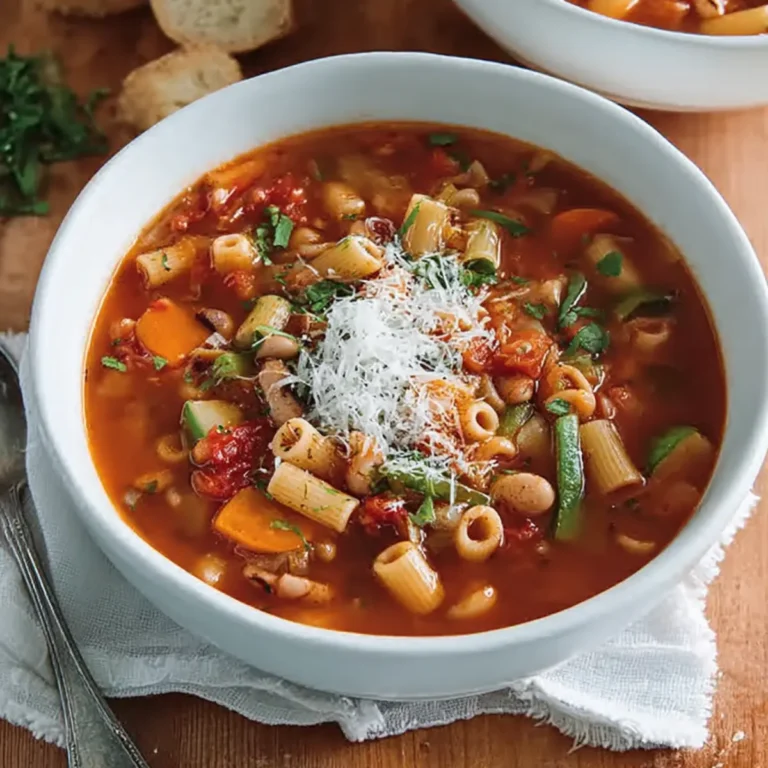 Herzhafte minestrone