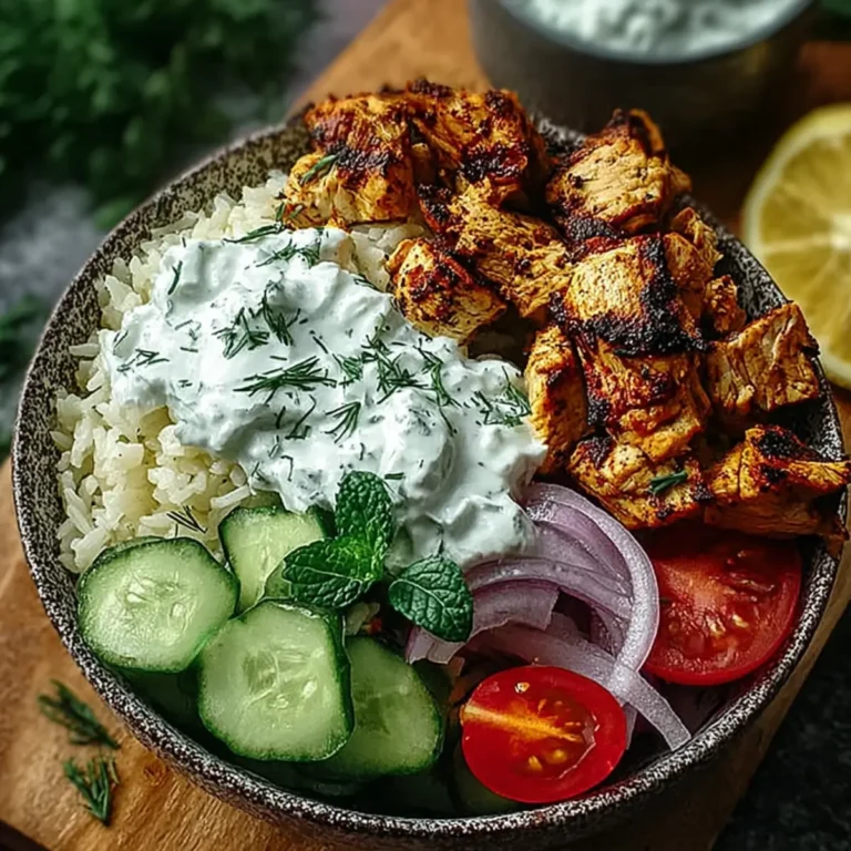 Hähnchen Tzatziki Bowl