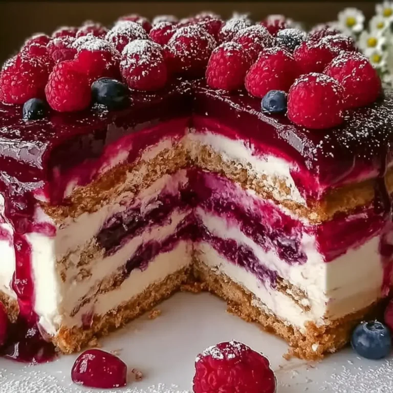 Himbeer Frischkäse Torte