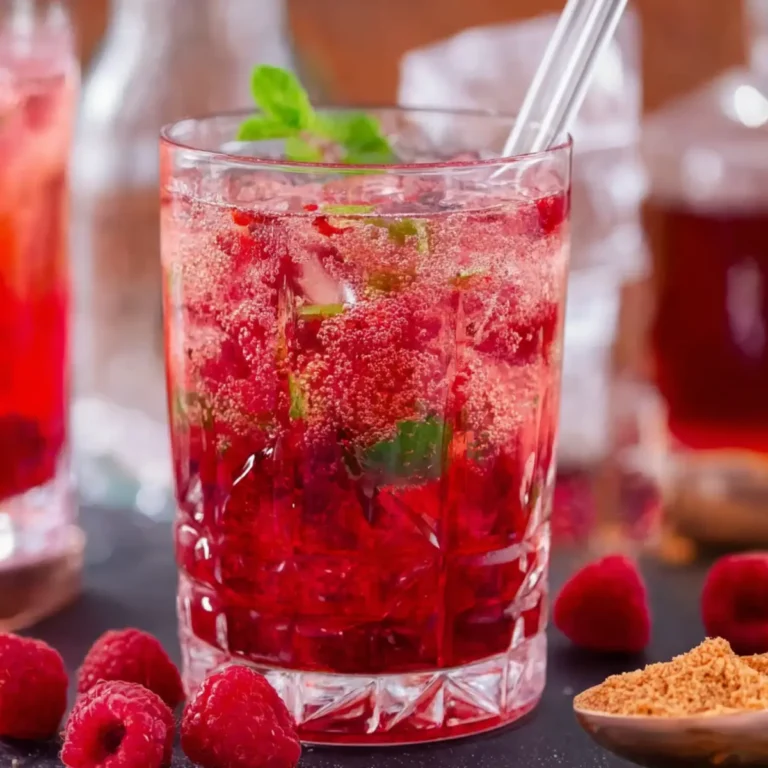 Himbeer Mojito Cocktail