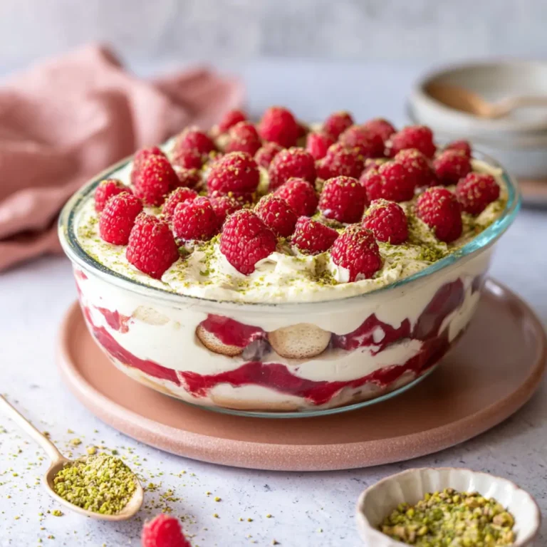 Himbeer Pistazien Tiramisu