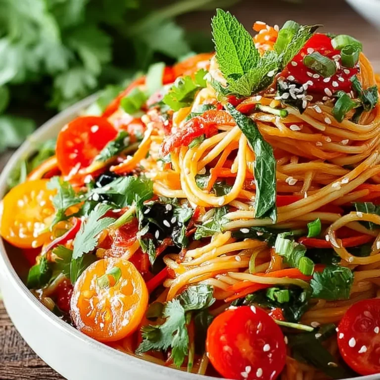 Kalifornischer Spaghetti Salat