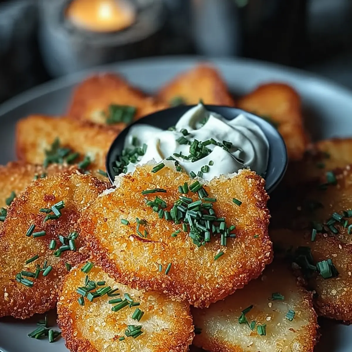 Knuspriges Kohlrabischnitzel