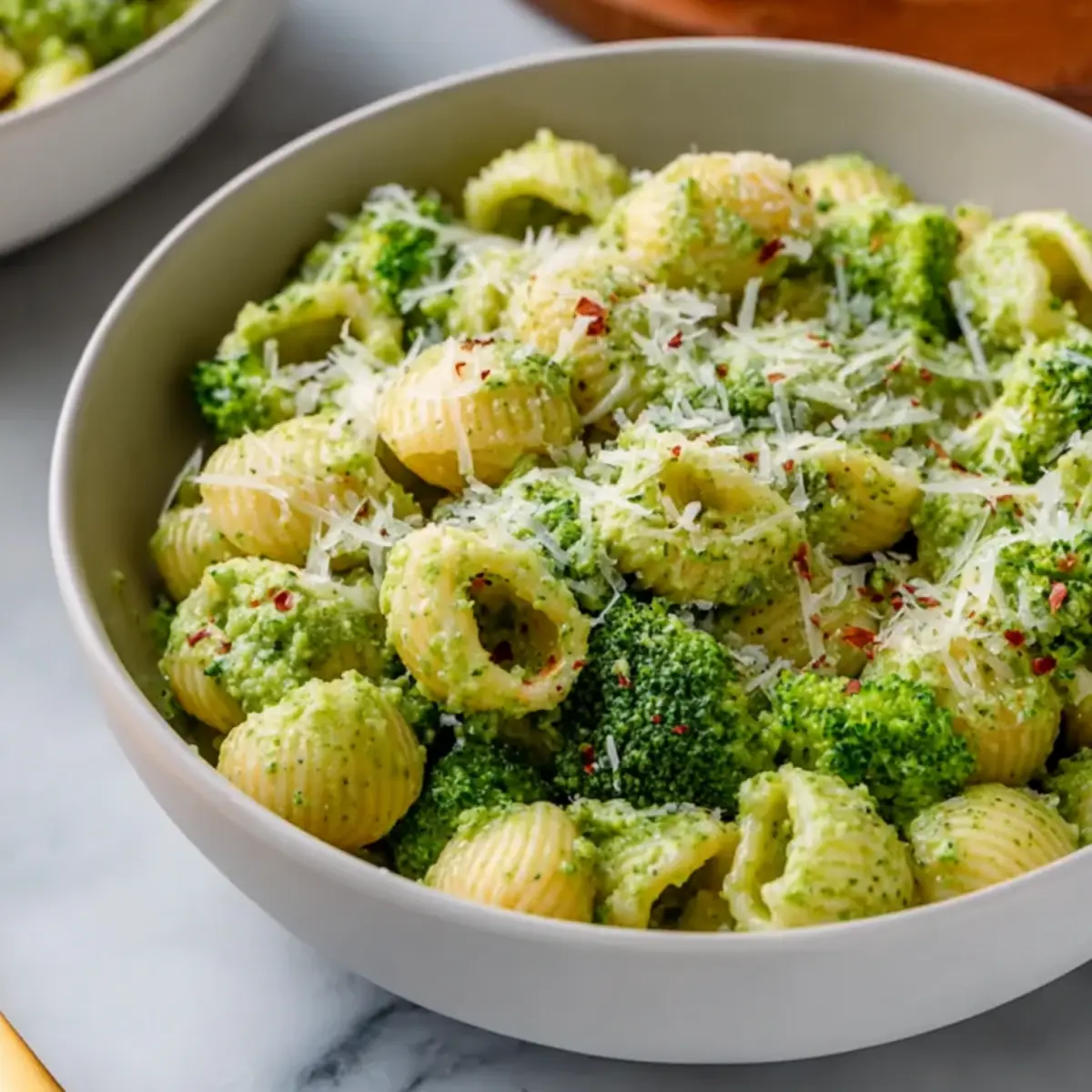 Leichte und gesunde Brokkoli Pasta