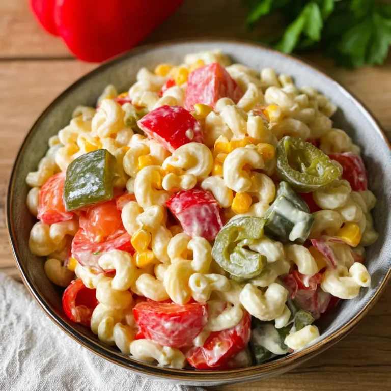 Nudelsalat ohne Mayonnaise