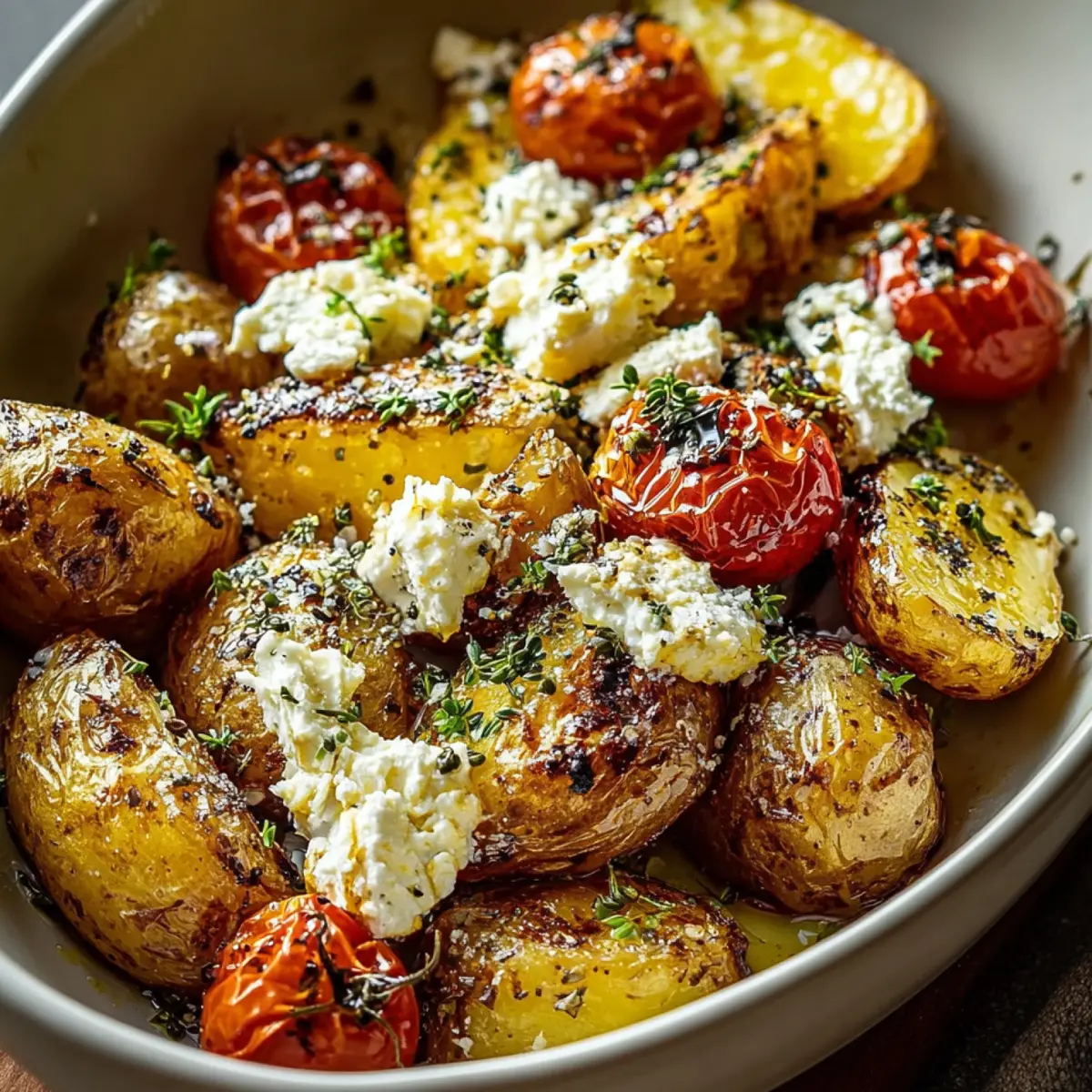 Ofenkartoffeln mit Feta