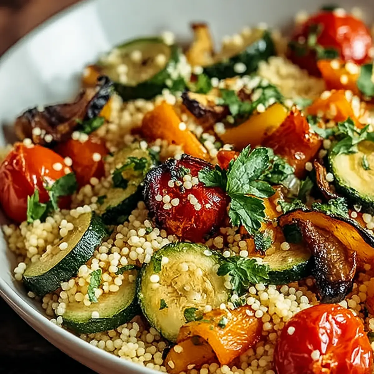 Röstgemüse Couscous