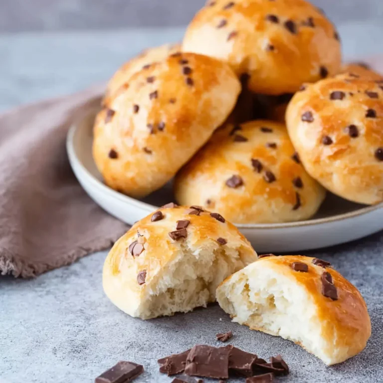Schokobrötchen ohne Hefe