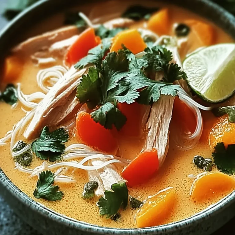 Thailändische Hühnersuppe