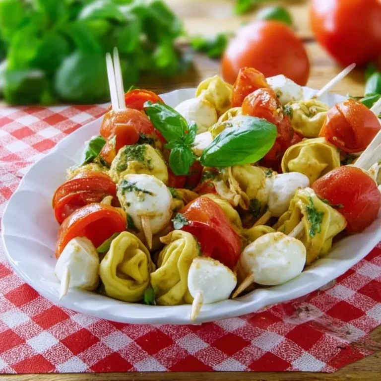 Tortellini Spiesse Tomate Mozzarella