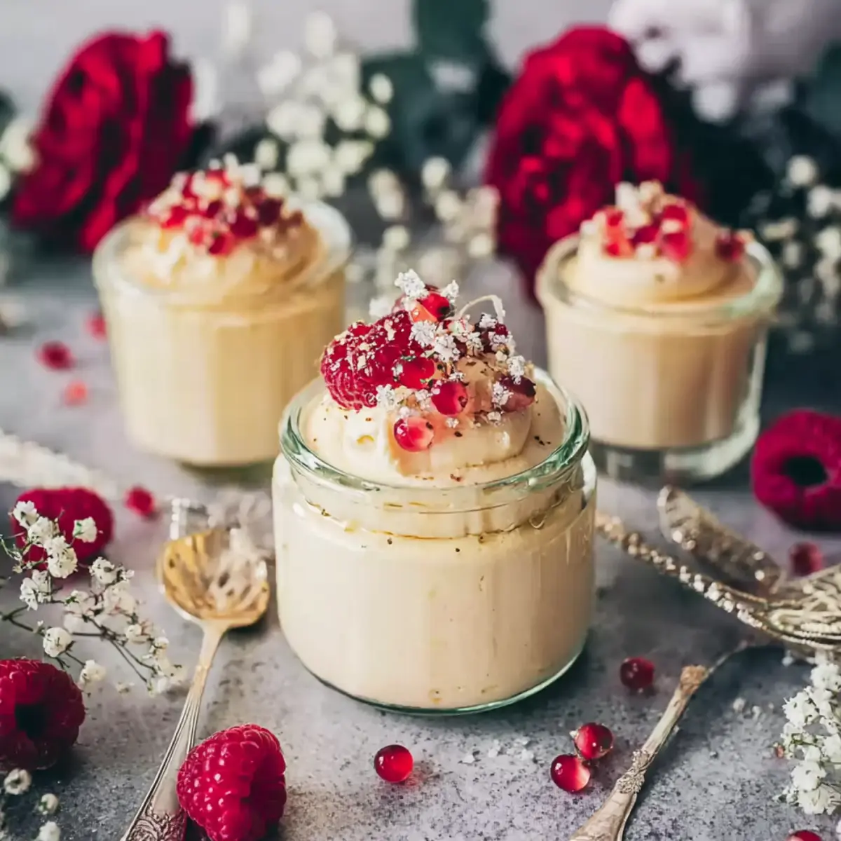 Vanillepudding Dessert Creme Vegan