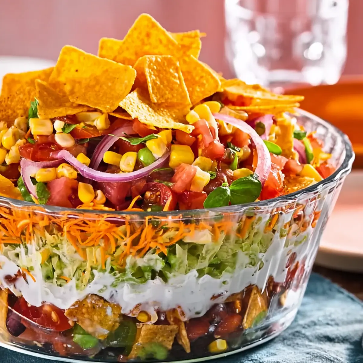 Vegetarischer Tacosalat