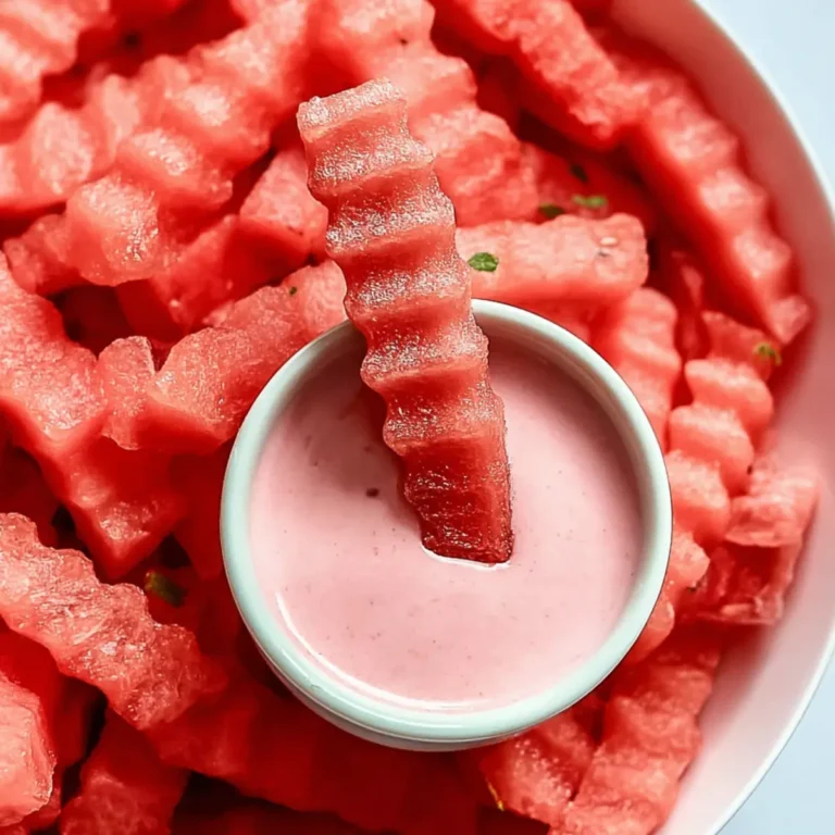 Wassermelonen Pommes