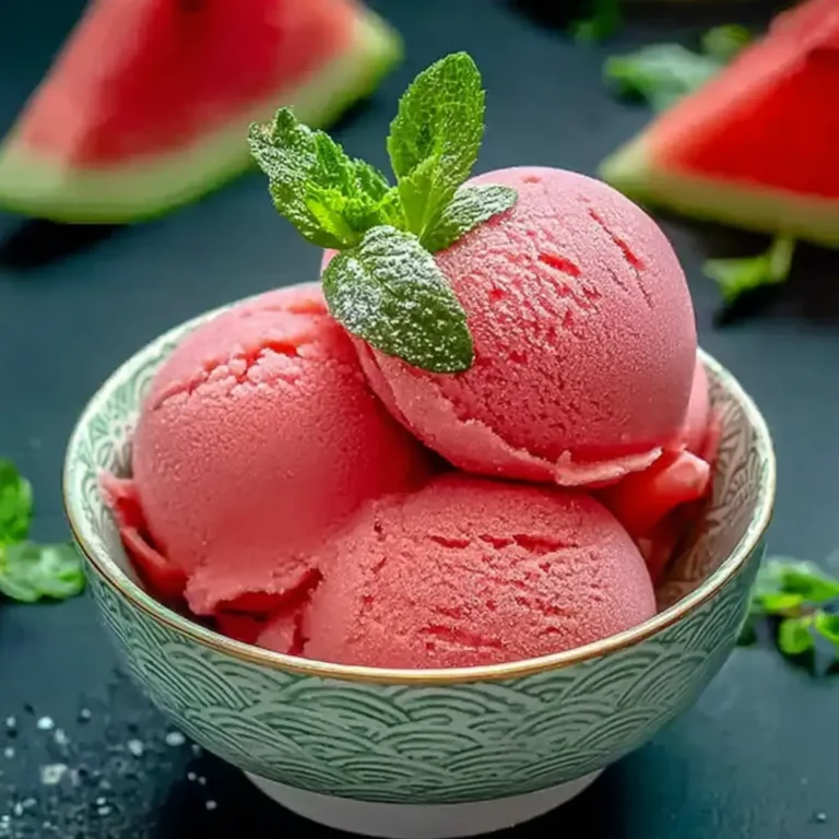 Wassermelonen Sorbet
