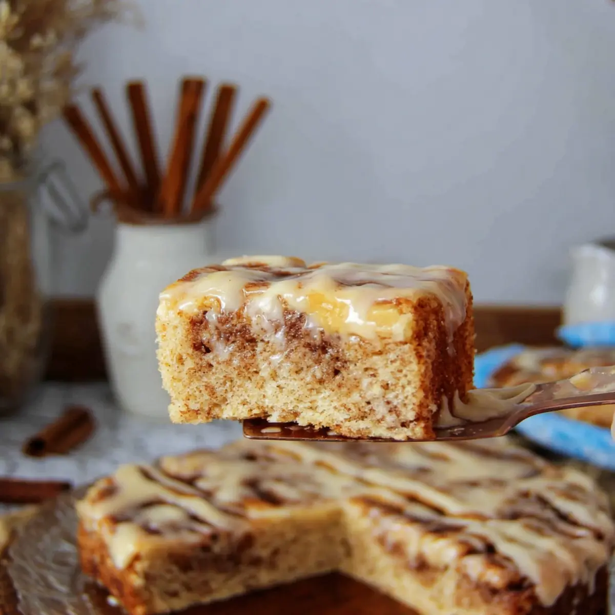 Zimtschnecken Kuchen