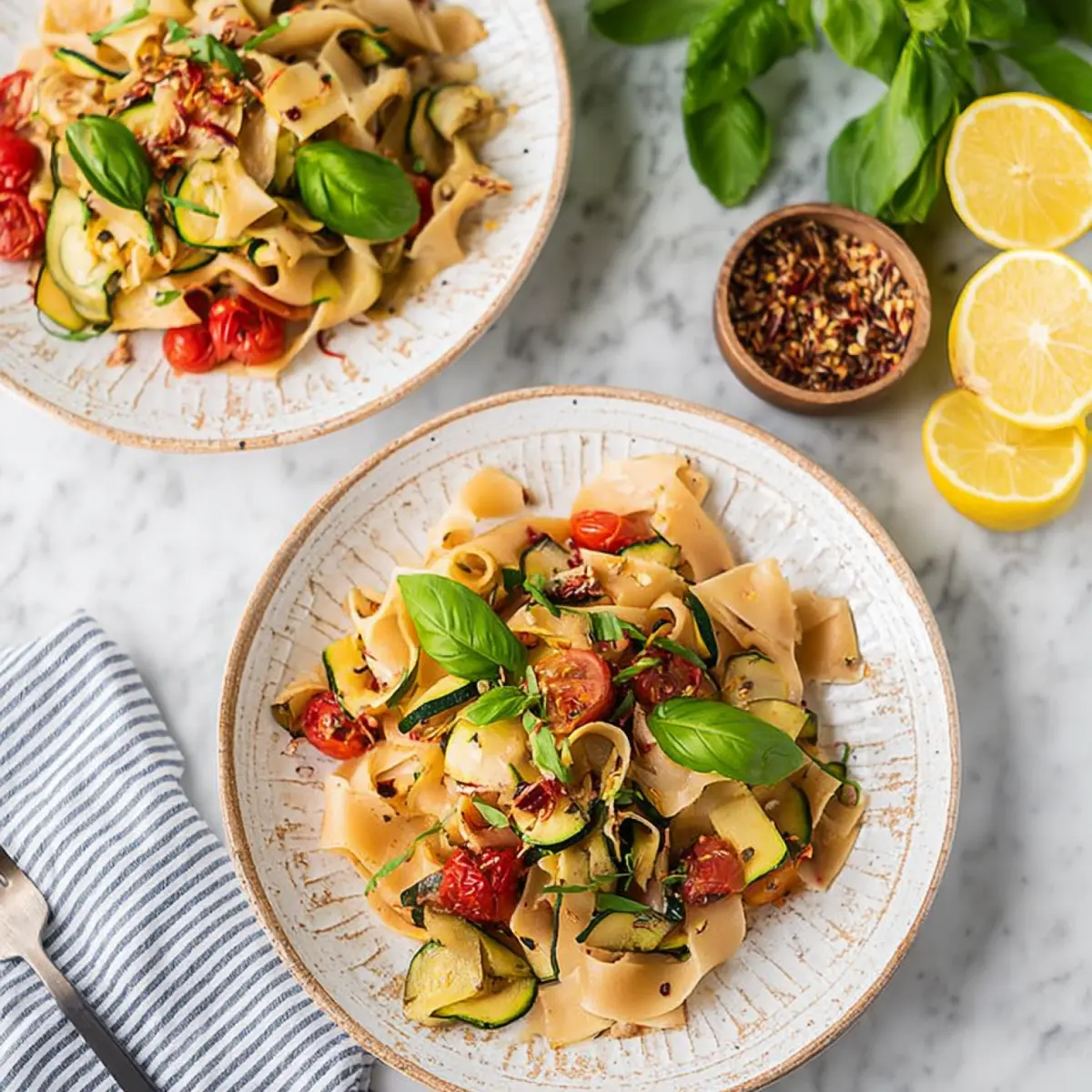 Zucchini Sommerpasta