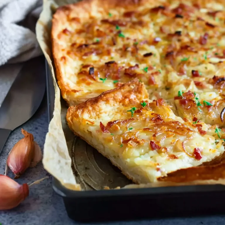 Zwiebelkuchen vom Blech