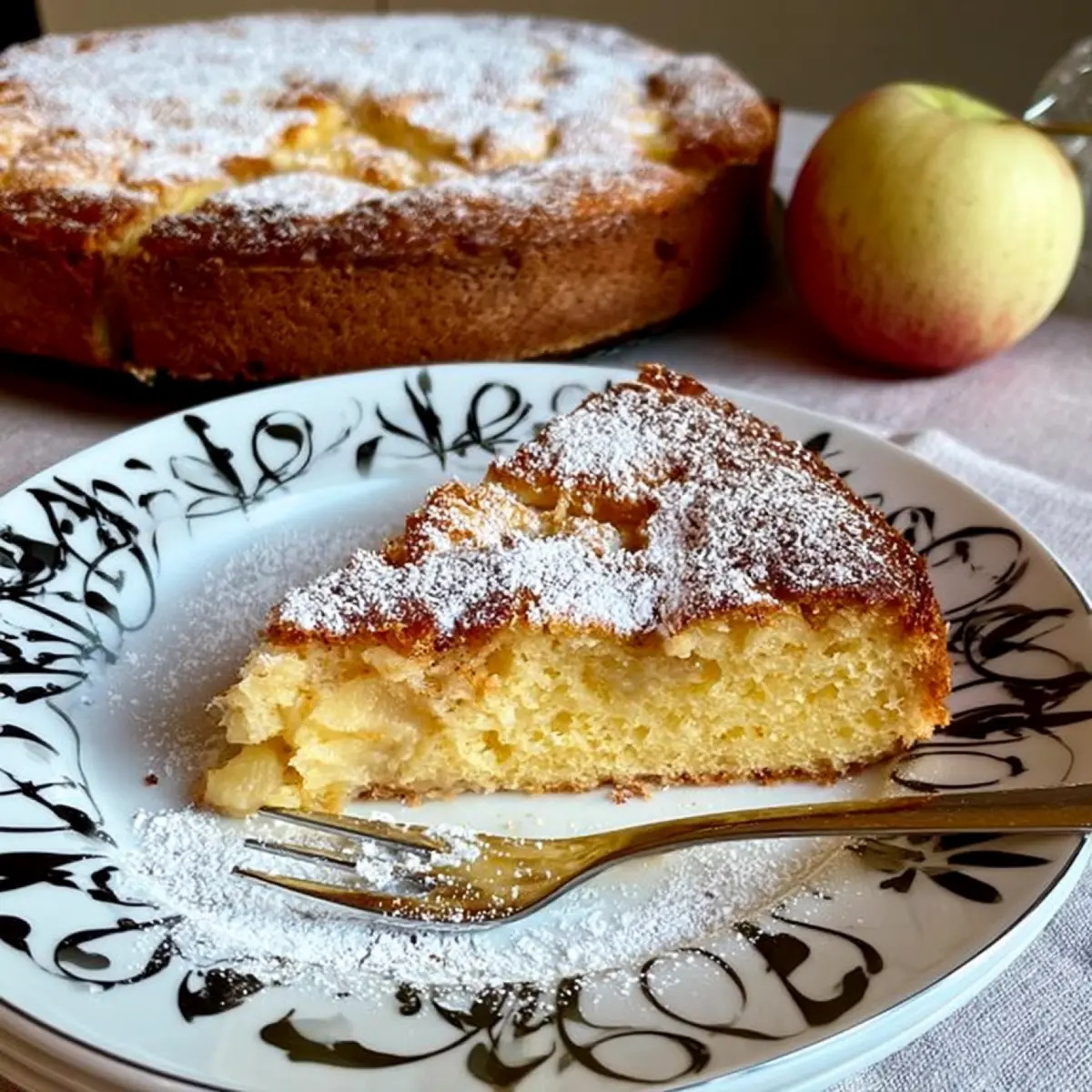 Apfelkuchen mit Rührteig
