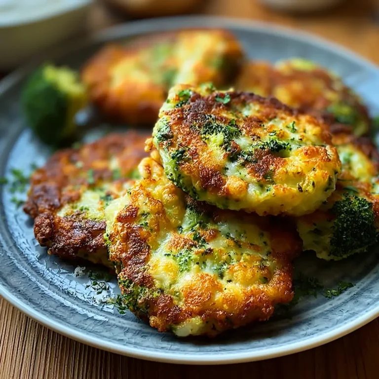 Brokkoli Käse Puffer