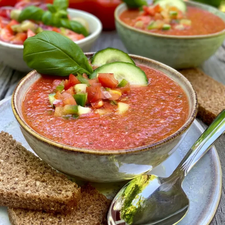 Eisgekühlte Gazpacho